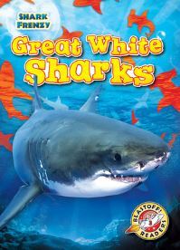 Book Cover for Great White Sharks by Thomas K Adamson