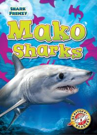 Book Cover for Mako Sharks by Rebecca Pettiford
