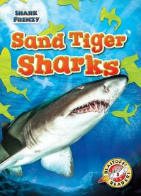Book Cover for Sand Tiger Sharks by Thomas K Adamson