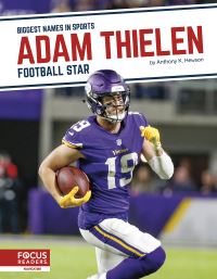 Book Cover for Adam Thielen by Chrös McDougall