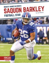 Book Cover for Saquon Barkley by Lee Patrick