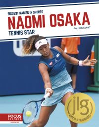 Book Cover for Naomi Osaka by Matt Scheff