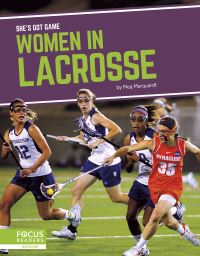 Book Cover for Women in Lacrosse by Meg Marquardt