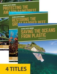 Book Cover for Saving Earth's Biomes by Tracy Vonder Brink, Rachel Hamby, Ben McClanahan