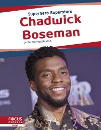 Book Cover for Chadwick Boseman by Emma Huddleston