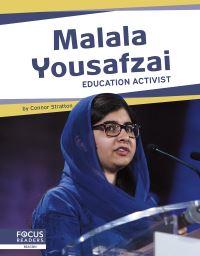 Book Cover for Malala Yousafzai by Connor Stratton