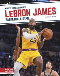 Book Cover for LeBron James by Hubert Walker