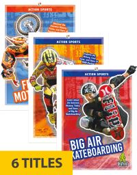 Book Cover for Action Sports (Set of 6) by K A Hale