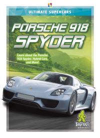Book Cover for Porsche 918 Spyder by Thomas K Adamson