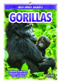 Book Cover for Gorillas by Emma Huddleston