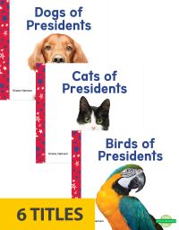 Book Cover for Pets of Presidents by Grace Hansen