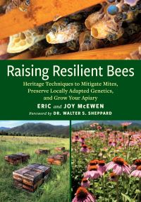 Book Cover for Raising Resilient Bees by Joy McEwen, Eric McEwen