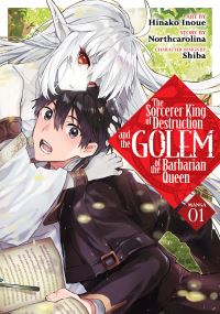 Book Cover for The Sorcerer King of Destruction and the Golem of the Barbarian Queen. Vol. 1 by Northcarolina