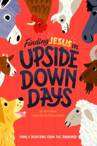 Book Cover for Finding Jesus on Upside Down Days by Jill Miller A