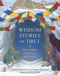 Book Cover for Wisdom Stories of Tibet by Laura Burges, Chonam