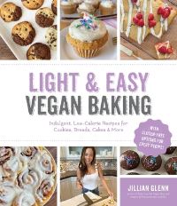 Book Cover for Light & Easy Vegan Baking by Jillian Glenn