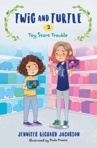 Book Cover for Toy Store Trouble by Jennifer Jacobson
