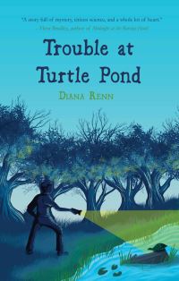 Book Cover for Trouble at Turtle Pond by Diana Renn