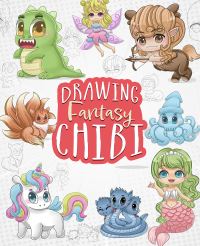 Book Cover for Drawing Fantasy Chibi by Tessa Creative Art