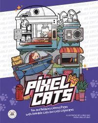 Book Cover for Pixel Cats by Lainie Dao