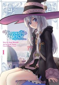 Book Cover for Wandering Witch by Jougi Shiraishi, Azure Illustrator