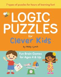 Book Cover for Logic Puzzles for Clever Kids by Molly Lynch