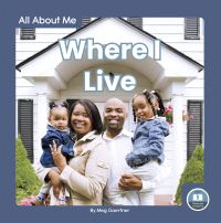 Book Cover for Where I Live. Paperback by Meg Gaertner