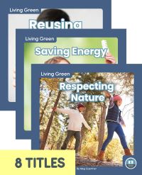 Book Cover for Living Green by Meg Gaertner