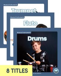 Book Cover for Musical Instruments by Nick Rebman