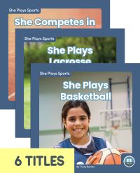 Book Cover for She Plays Sports by Trudy Becker