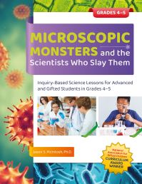 Book Cover for Microscopic Monsters and the Scientists Who Slay Them by Jason S McIntosh