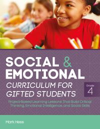 Book Cover for Social and Emotional Curriculum for Gifted Students Grade 4 by Mark Hess