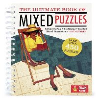 Book Cover for The Ultimate Book of Mixed Puzzles by Parragon Books, Patrick Faricy