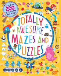 Book Cover for Totally Awesome Mazes and Puzzles by Cottage Door Press