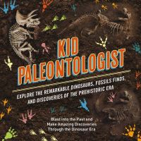 Book Cover for Kid Paleontologist by Applesauce Press