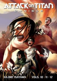 Book Cover for Attack on Titan Omnibus. 4 Volumes 10, 11, 12 by Hajime Isayama