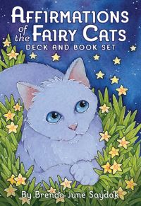 Book Cover for Affirmations of the Fairy Cats Deck and Book Set by Brenda June Saydak