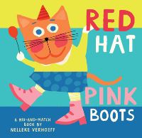 Book Cover for Red Hat, Pink Boots by Nelleke Verhoeff