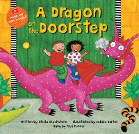 Book Cover for A Dragon on the Doorstep by Stella Blackstone, Fred Penner