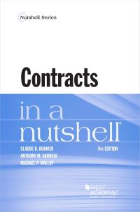 Book Cover for Contracts in a Nutshell by Claude D Rohwer, Anthony M Skrocki, Michael P Malloy
