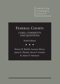 Book Cover for Federal Courts by Martin H. Redish, Suzanna Sherry, James E. Pfander, Steven S. Gensler, Adam N. Steinman