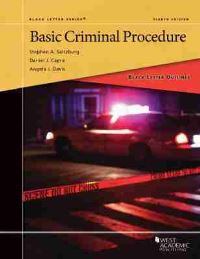 Book Cover for Basic Criminal Procedure by Stephen A Saltzburg, Daniel J Capra, Angela J Davis