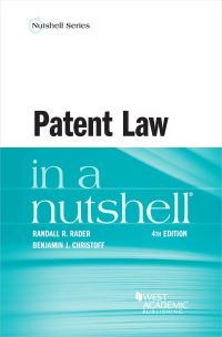 Book Cover for Patent Law in a Nutshell by Randall R Rader, Benjamin J Christoff