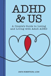 Book Cover for ADHD & Us by Anita Robertson
