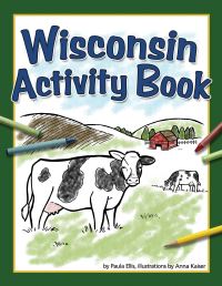 Book Cover for Wisconsin Activity Book by Paula Ellis
