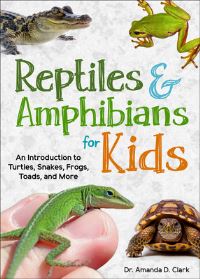 Book Cover for Reptiles & Amphibians for Kids by Dr Amanda D Clark