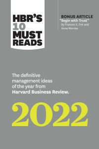 Book Cover for HBR's 10 Must Reads by Harvard Business Review Press