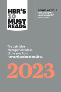 Book Cover for HBR's 10 Must Reads 2023 by 