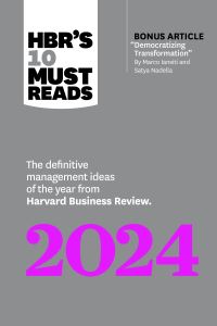 Book Cover for HBR's 10 Must Reads 2024 by 