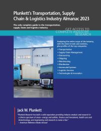 Book Cover for Plunkett's Transportation, Supply Chain & Logistics Industry Almanac 2023 by Jack W Plunkett